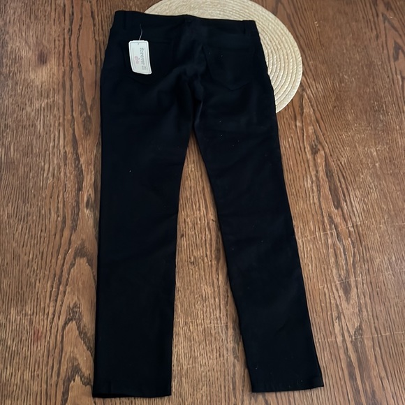 Forever21 Girls Black Skinny Pants Size 5/6 - Picture 9 of 10